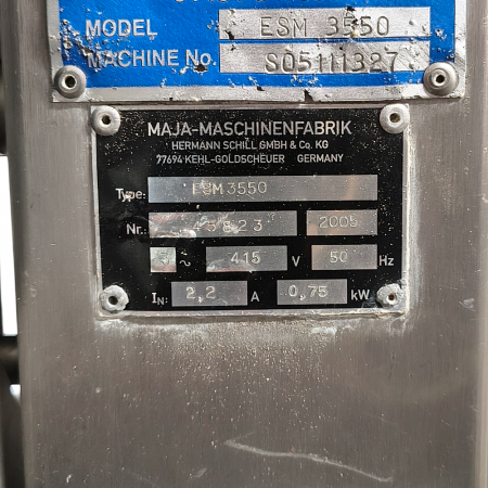 Шкуросъёмная машина MAJA ESM 3550 (Германия)