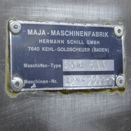Шкуросъёмная машина MAJA SAM 500 (Германия)