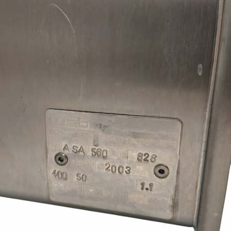 Шкуросъёмная машина Weber ASA 560 (Германия)
